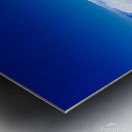 Hiroshi Nagai - Black Car Vaporwave Metal print