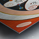 Hilma af Klint - Evolution No. 15 Group IV    Metal print