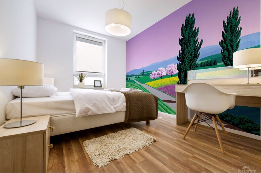 Hiroshi nagai - The Heavenly Landscape Mural print