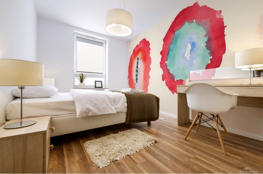 Hilma af Klint -  Wheat and Wormwood 1922  Mural print