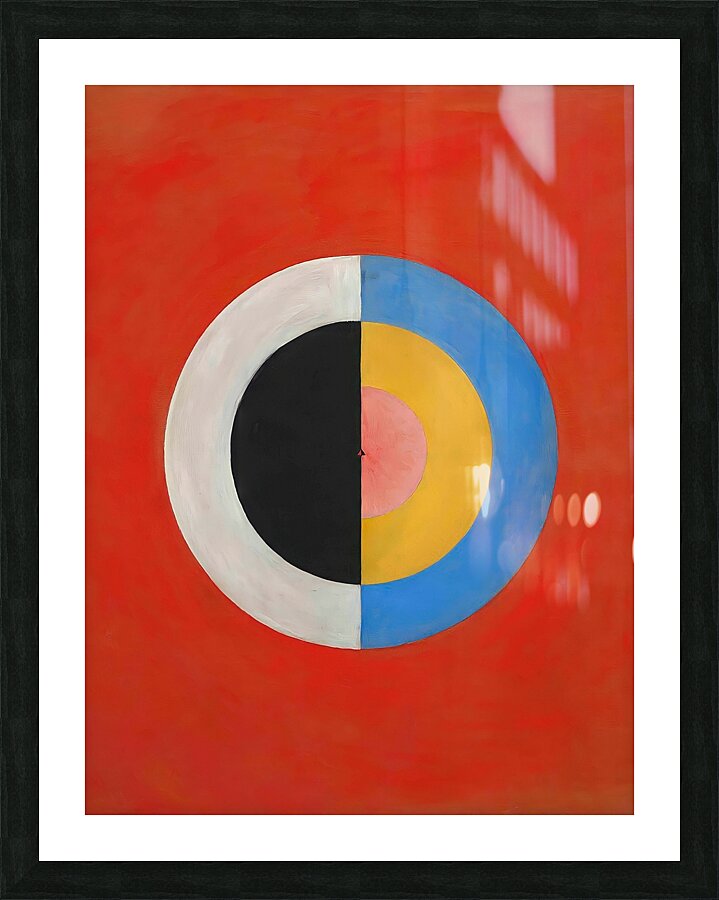 Hilma af Klint  The Swan No. 17 Group IX-SUW Picture Frame print