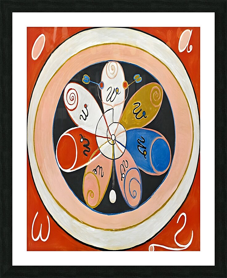 Hilma af Klint - Evolution No. 15 Group IV    Picture Frame print