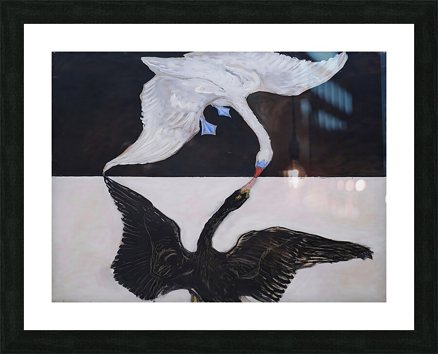 Hilma af Klint - The Swan No. 01 Group IX-SUW  Picture Frame print