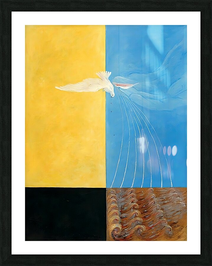 Hilma Af Klint - The Dove No. 04 Group IX-UW No. 28 Picture Frame print