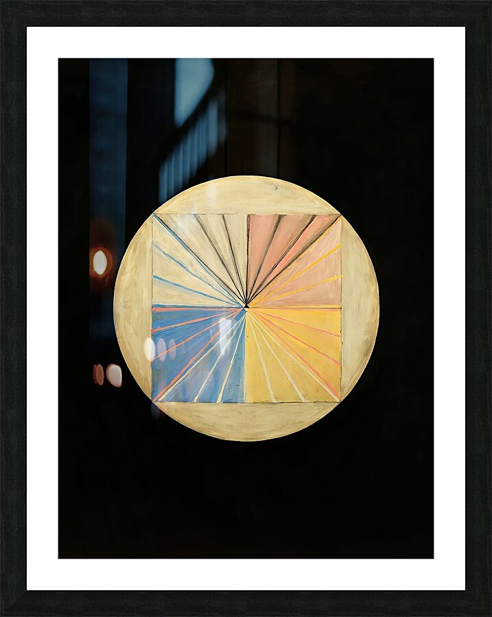  Hilma af Klint - The Swan No. 15 Group IX-SUW Picture Frame print