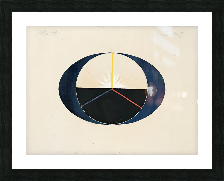 Hilma Af Klint - Serie I No. 7  1919 Picture Frame print