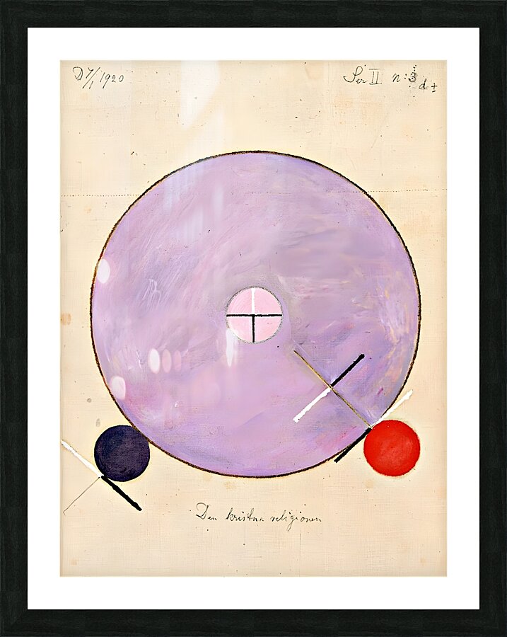 Hilma Af Klint - No. 3d The Teachings of Buddhism 1920 Picture Frame print