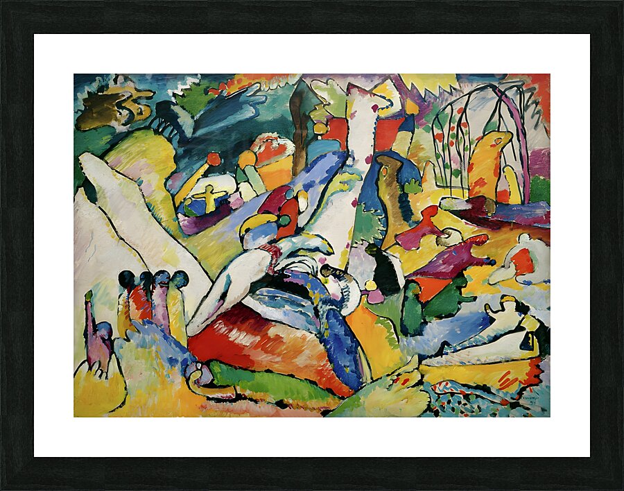 Wassily Kandinsky - Sketch For Composition II Picture Frame print