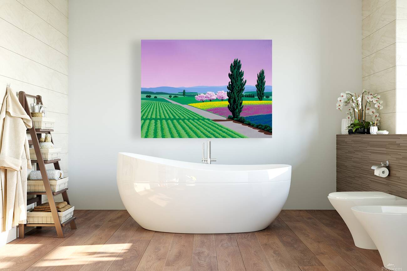 Hiroshi nagai - The Heavenly Landscape Reproduction