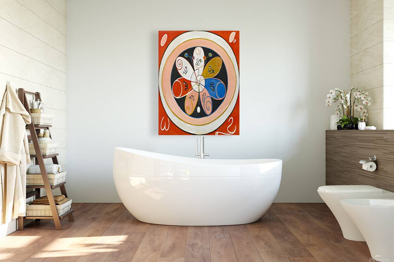 Hilma af Klint - Evolution No. 15 Group IV    Reproduction