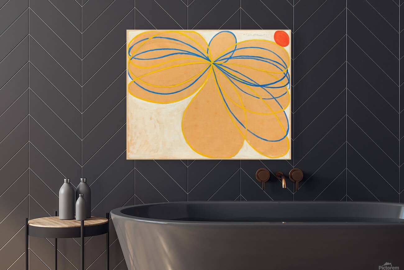 Hilma af Klint - The Seven-Pointed Star No. 1 Reproduction