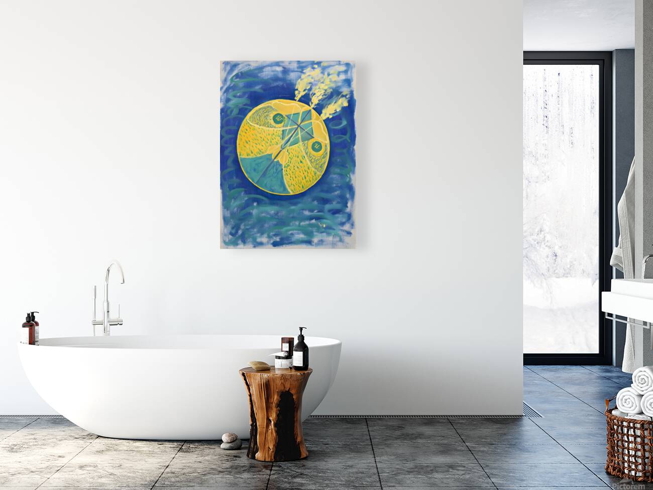 Hilma af Klint - Primordial Chaos No. 7 Group I 1906-1907 Reproduction