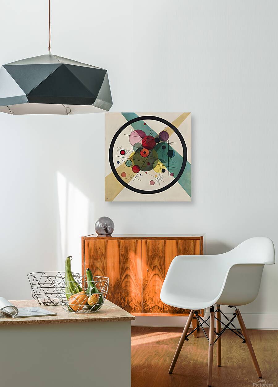 Wassily Kandinsky - Circles In A Circle 1923 Reproduction