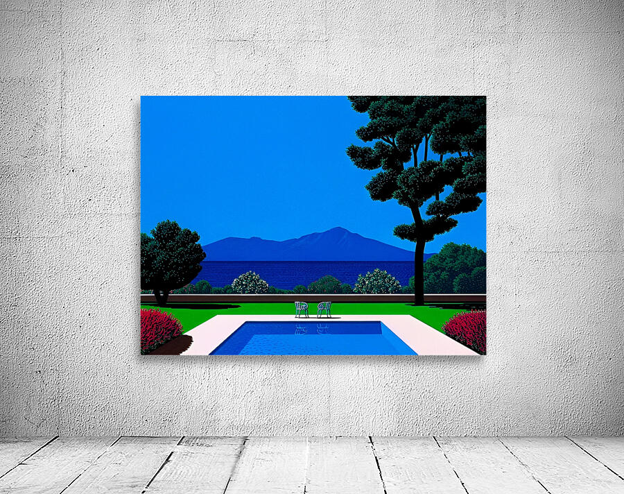 Hiroshi Nagai - Swimming Pool Landscape Wall Preview