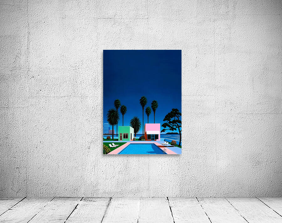 Hiroshi Nagai - City Pop  Vaporwave Aesthetic Art Wall Preview