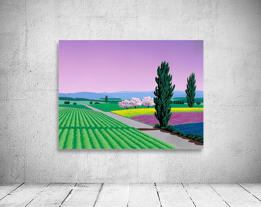 Hiroshi nagai - The Heavenly Landscape Wall Preview