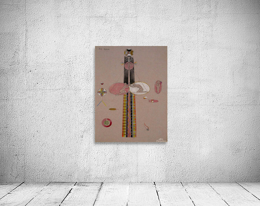 Hilma af Klint - The Tree Of Knowledge No . 7B   Wall Preview