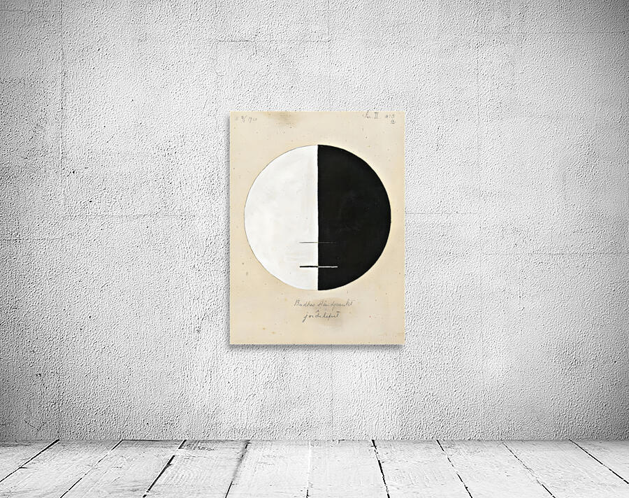 Hilma af Klint - Buddhas Standpoint in the Earthly Life 1920 Wall Preview