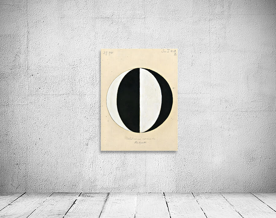 Hilma Af Klint - The Mahatmas Present Standing Point Series II No. 2a 1920 Wall Preview