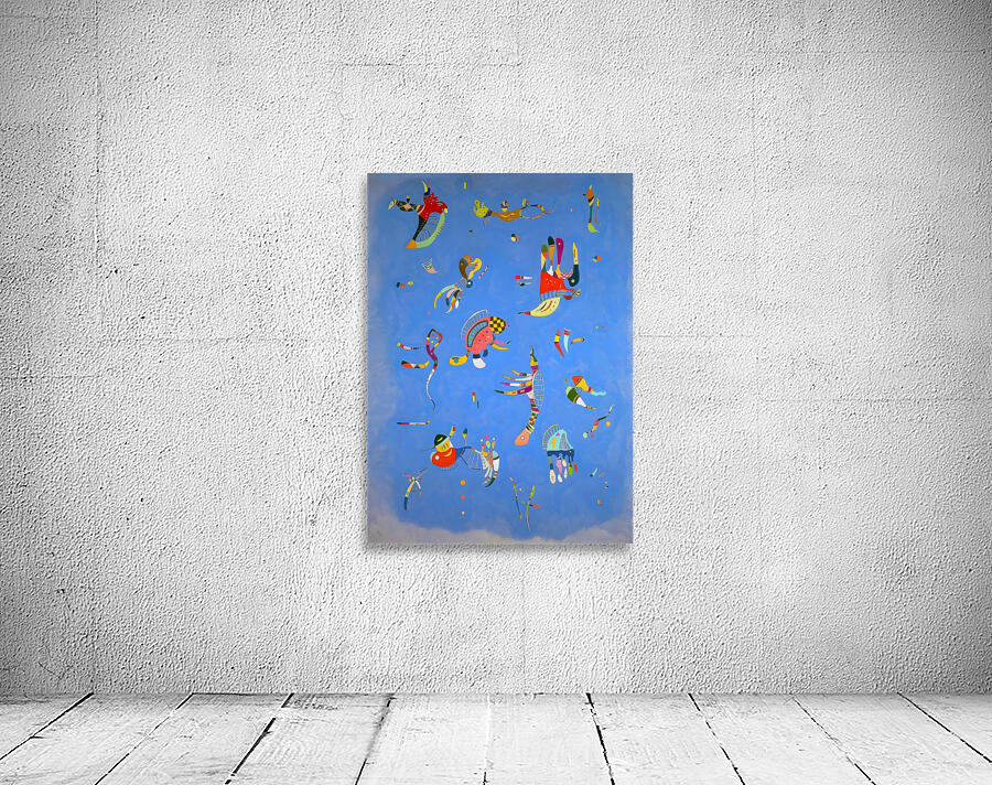 Wassily Kandinsky - Sky Blue 1940 Wall Preview
