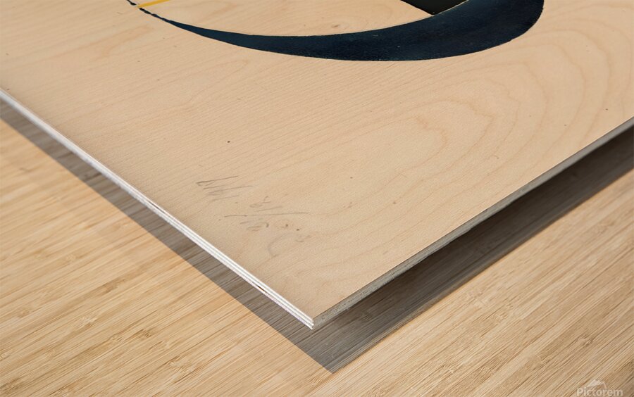 Hilma Af Klint - Serie I No. 7  1919 Wood print