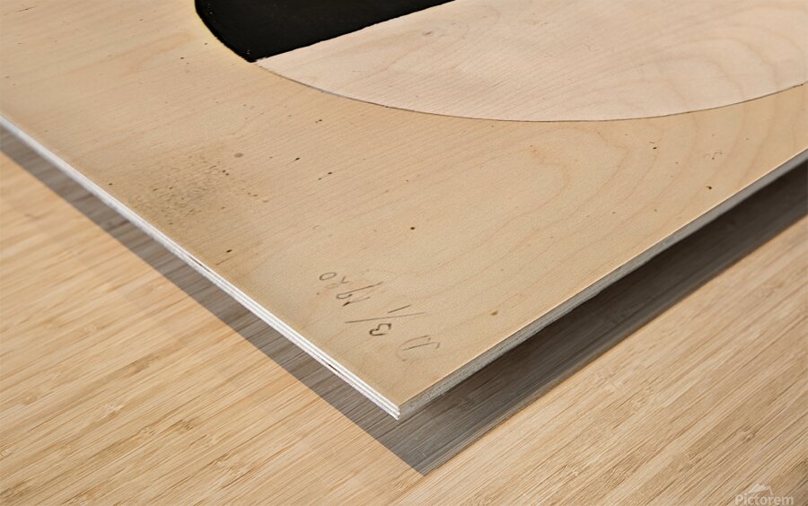 Hilma af Klint - Buddhas Standpoint in the Earthly Life 1920 Wood print