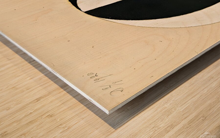 Hilma Af Klint - The Mahatmas Present Standing Point Series II No. 2a 1920 Wood print