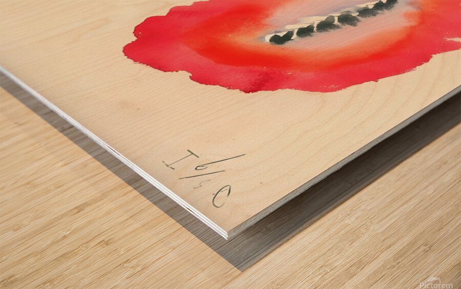 Hilma af Klint -  Wheat and Wormwood 1922  Wood print