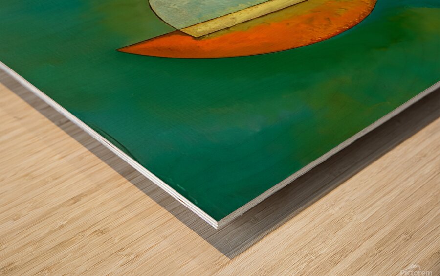 Wassily Kandinsky - Upward 1929  Wood print