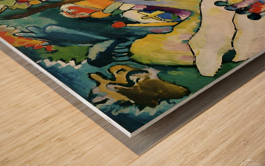 Wassily Kandinsky - Sketch For Composition II Wood print