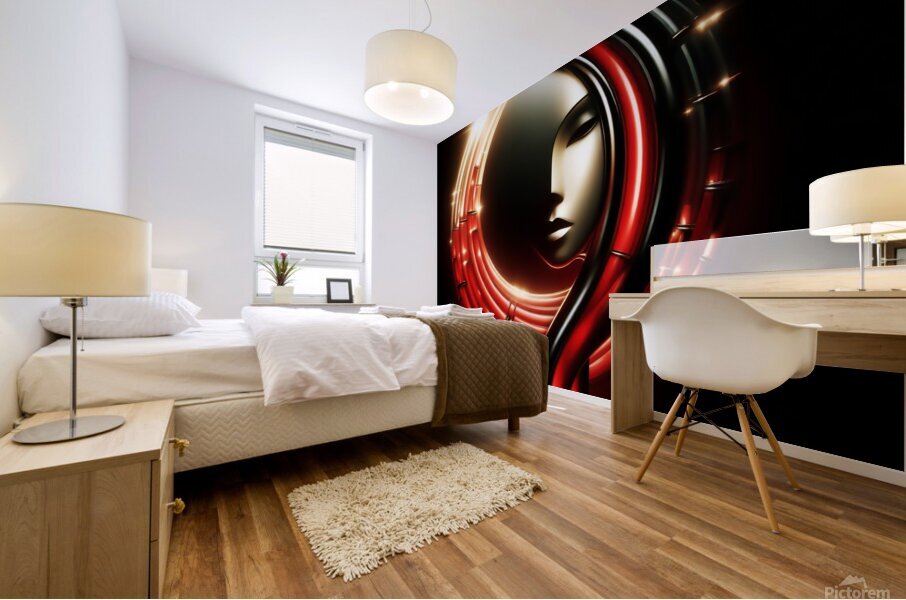 Shima Mural print