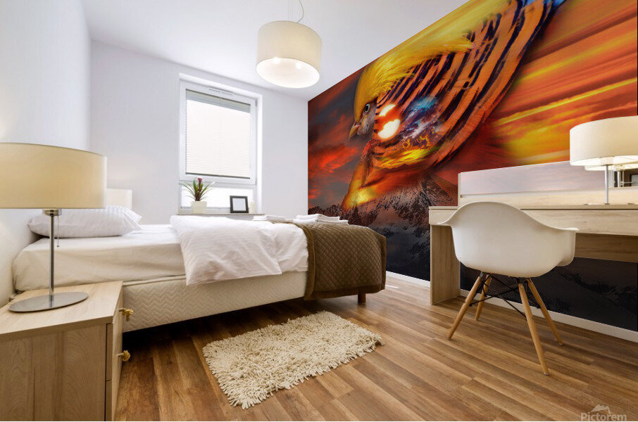 migration  Mural print