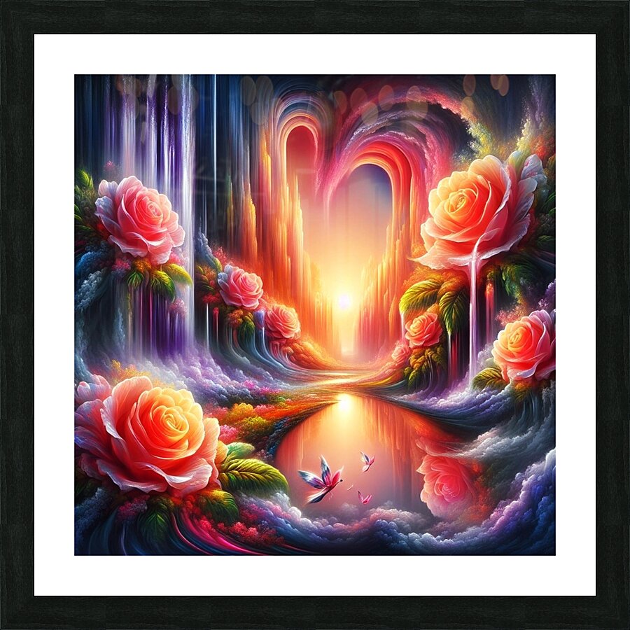 MDE 6 Picture Frame print