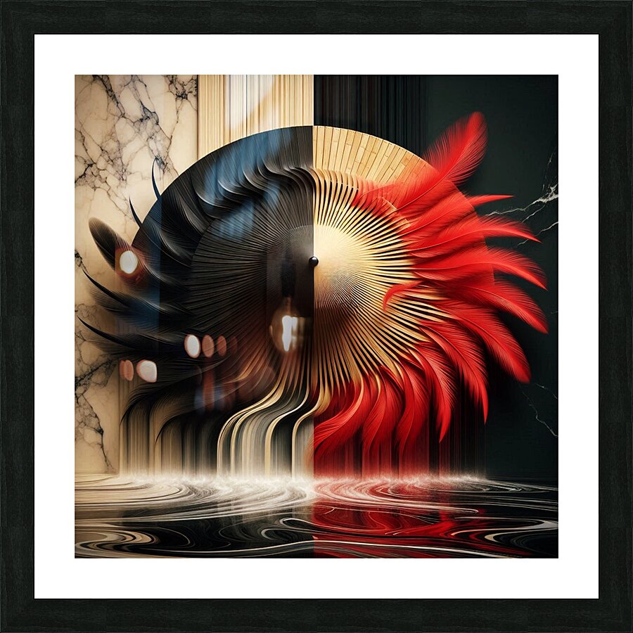 2 TONE Picture Frame print