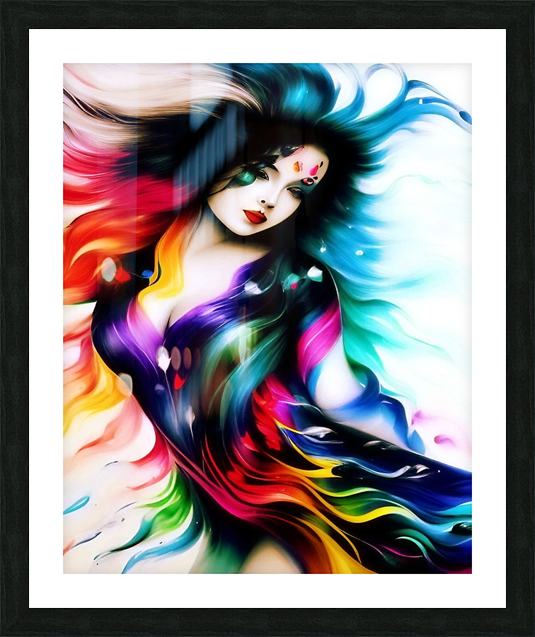 curvy Picture Frame print