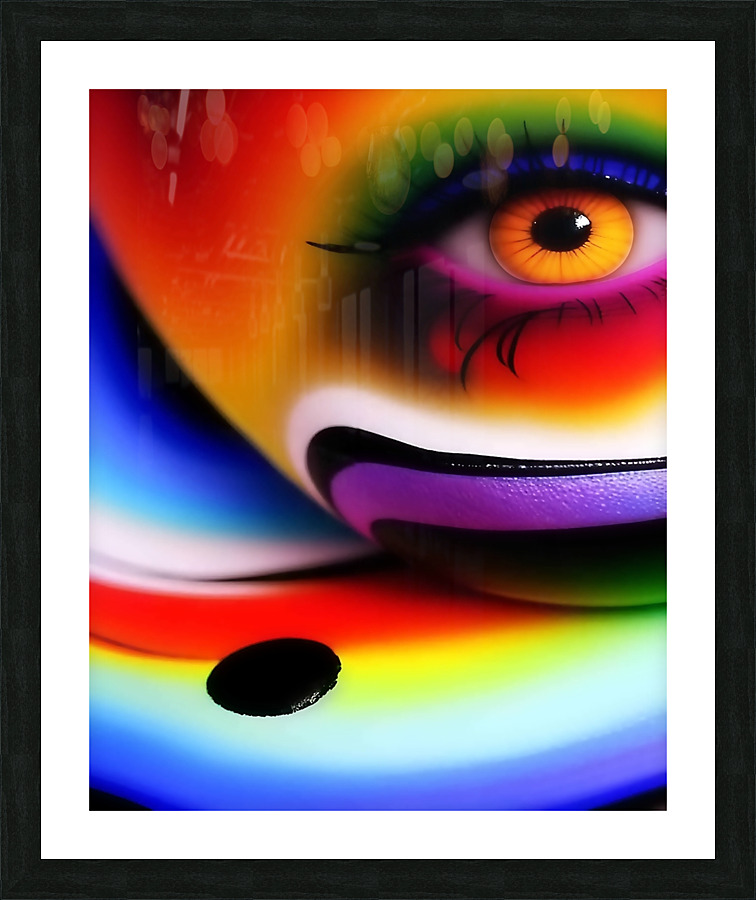 OVER Picture Frame print
