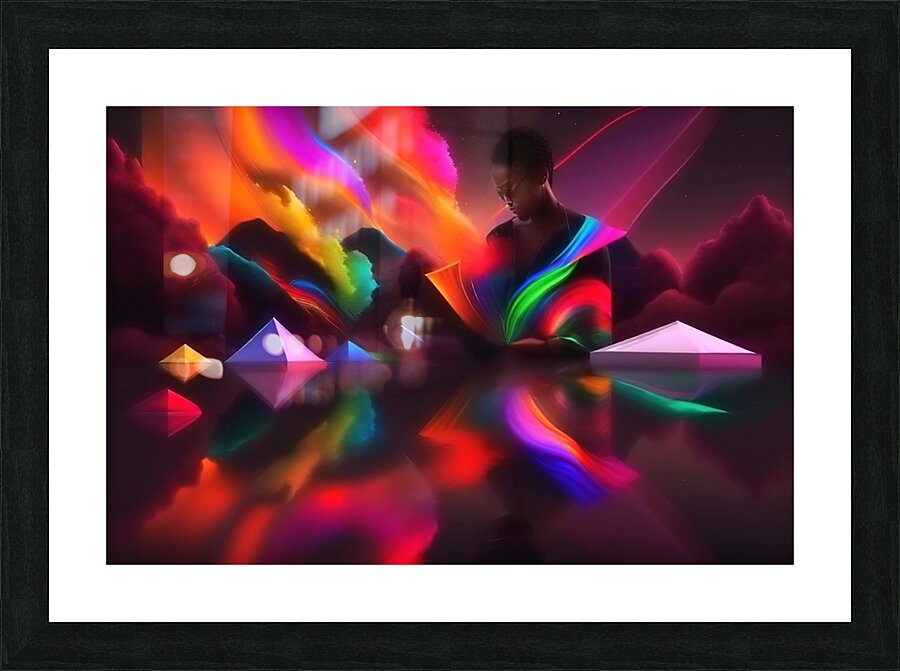 art explosion2  Picture Frame print