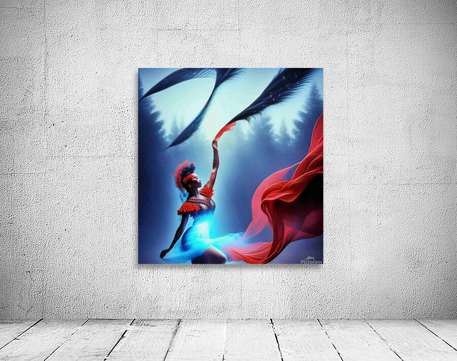 mystical dancer Wall Preview
