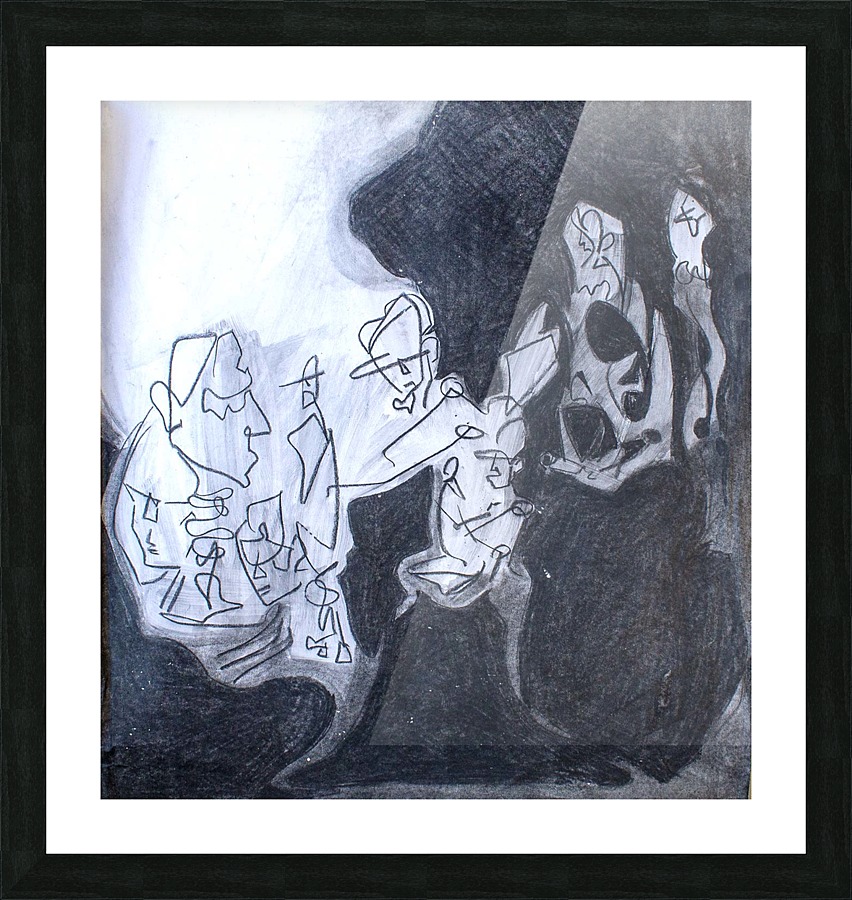 Inside Pandemonium  Picture Frame print