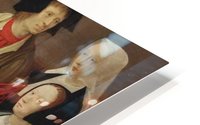 The card players HD Metal print