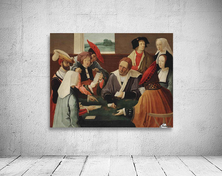 The card players Wall Preview