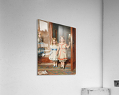 Two young girls Acrylic Print