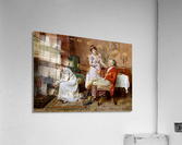 Serving tea Acrylic Print