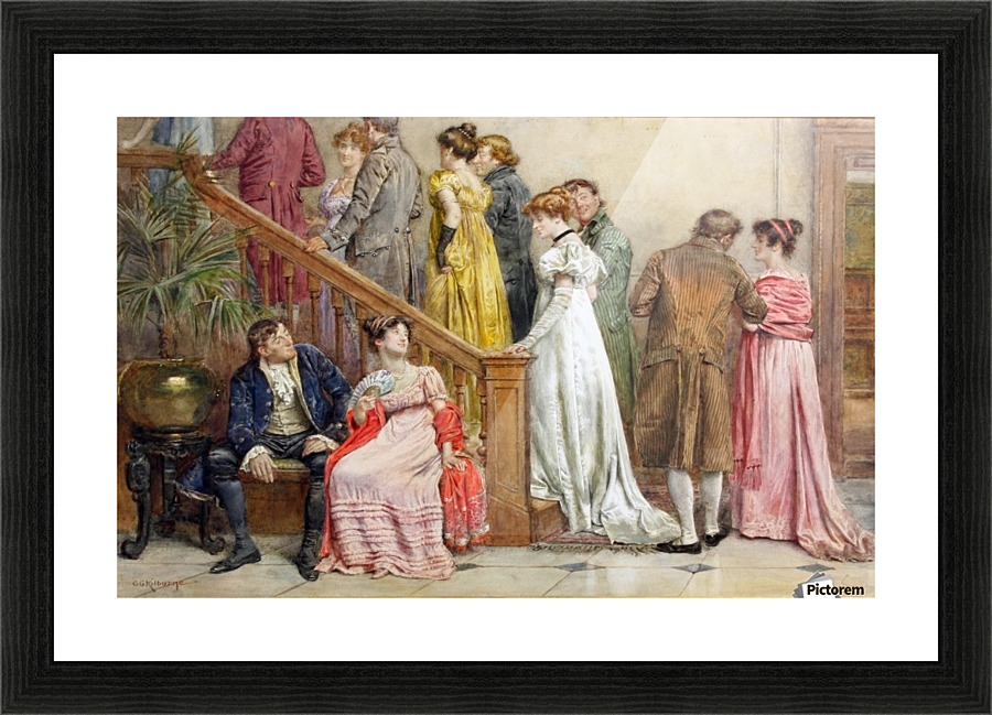 The next dance Picture Frame print