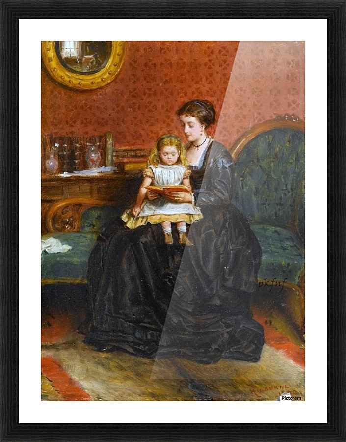 A captivating story Picture Frame print