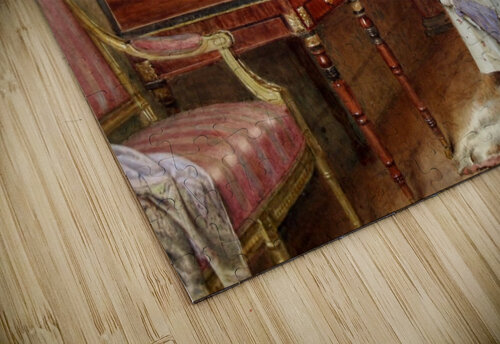 Piano practice George Goodwin Kilburne puzzle