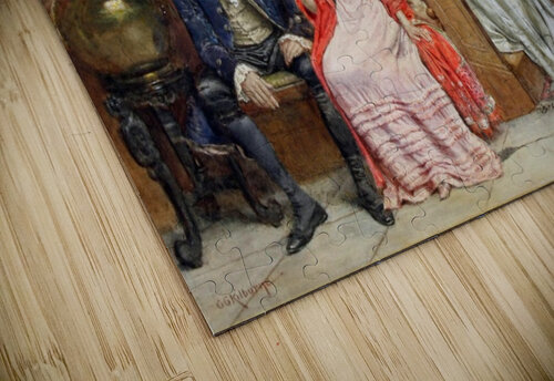 The next dance George Goodwin Kilburne puzzle