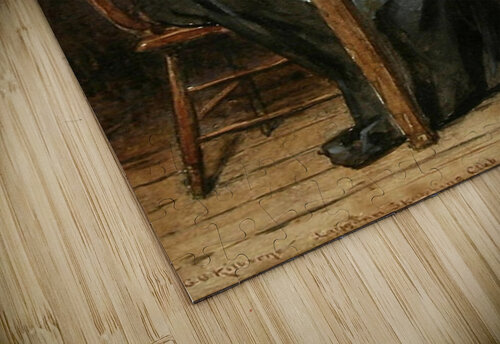 Writing the letter George Goodwin Kilburne puzzle