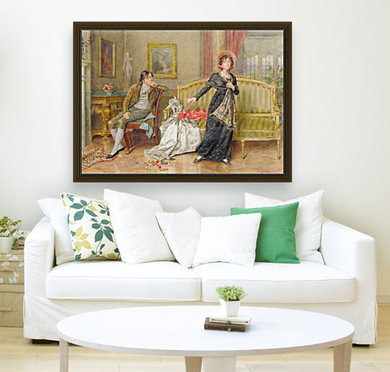 A young couple Reproduction