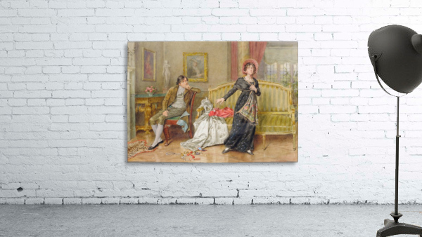 A young couple Wall Preview